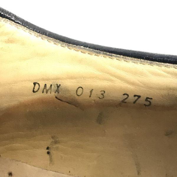 Vintage DAKS Genarbtes Leder Wholecut Schuhe 9.5 / 27.5cm / Schwarz Business Kleiderschuhe(GEBRAUCHT)