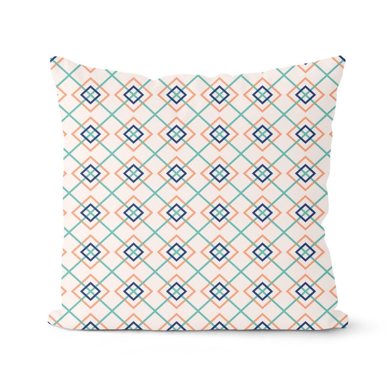 

Retro Abstract Geometric Style Pillowcase Home Sofa Pillow Cushion Cover 45X45cm without pillow core