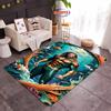 New Shelves ! DC Classic Aquaman Carpet, Bedroom Floor Living Room Bed Mat, Non-slip Exquisite Home Decor, Machine Washable Rug