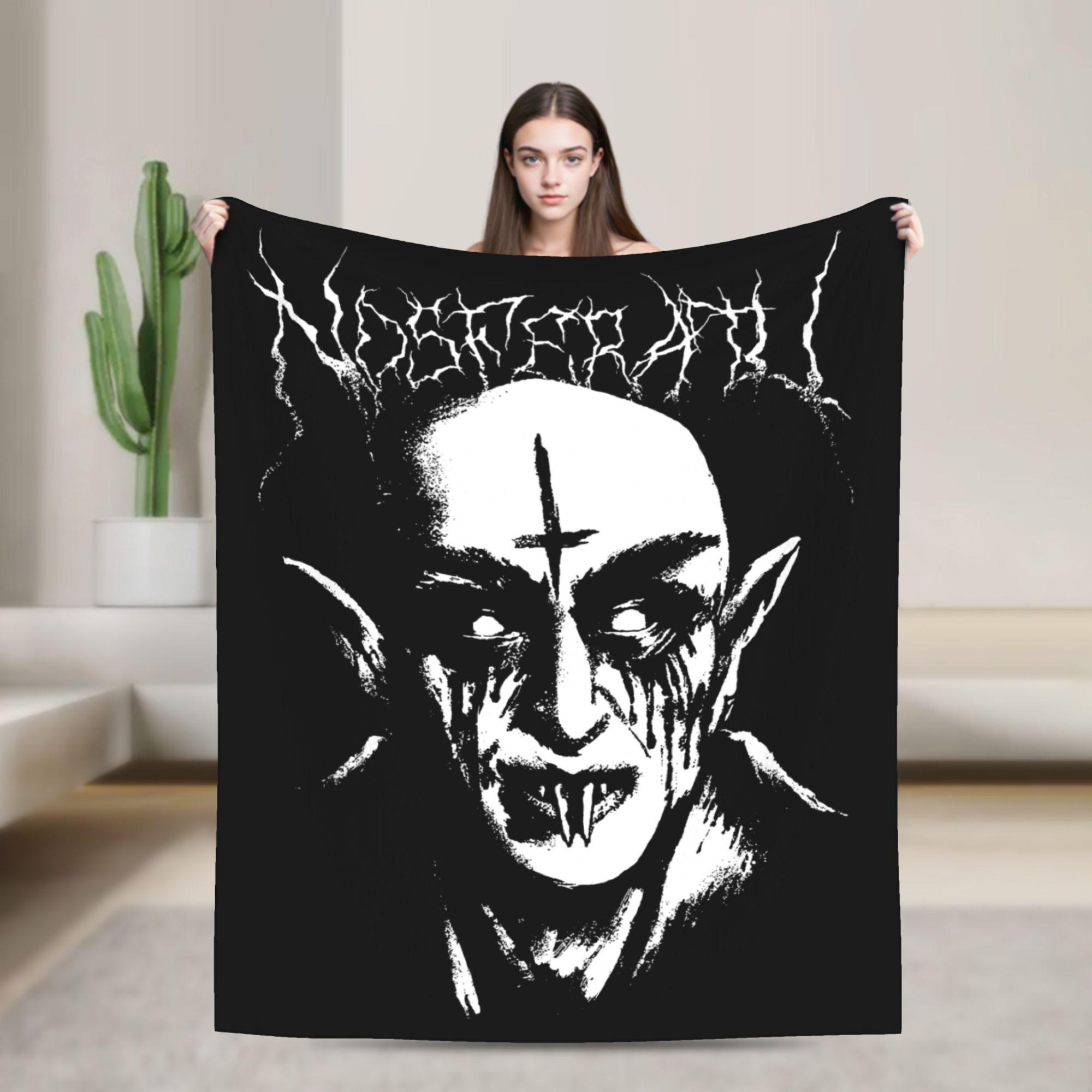 

Salem s Lot, Stephen King, Kurt Barlow Blankets Fleece Decoration Nosferatu Lightweight Throw Blanket for Bedding Car Quilt 75x90cm