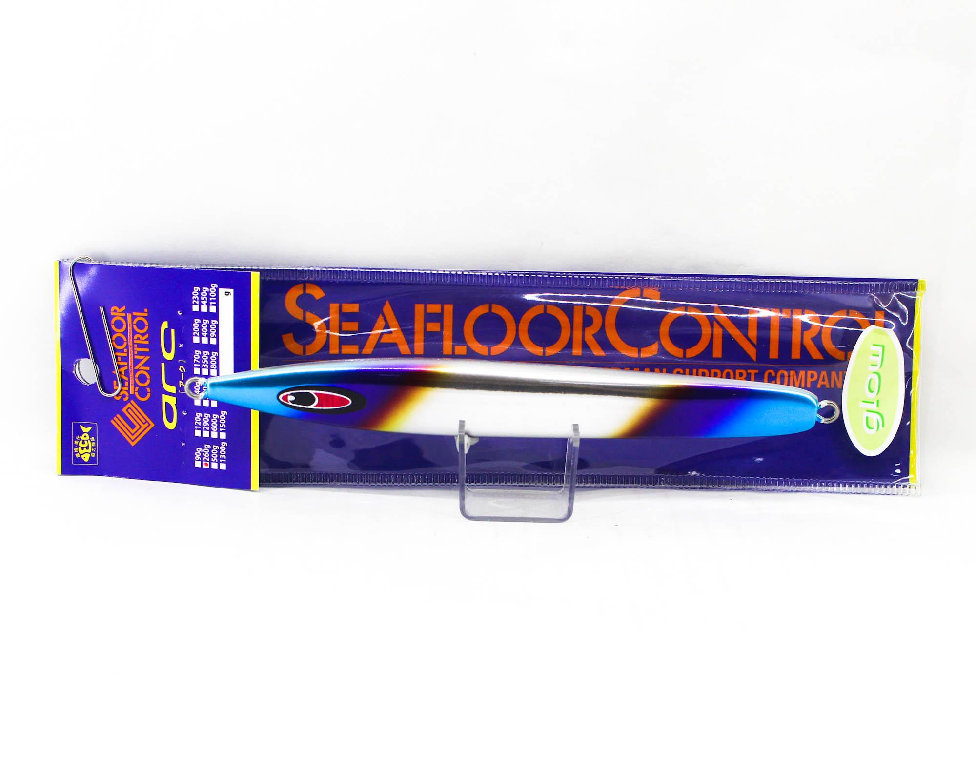 Seafloor Control Metal Jig Arc 260 grams Titan RPZ Glow (5436)