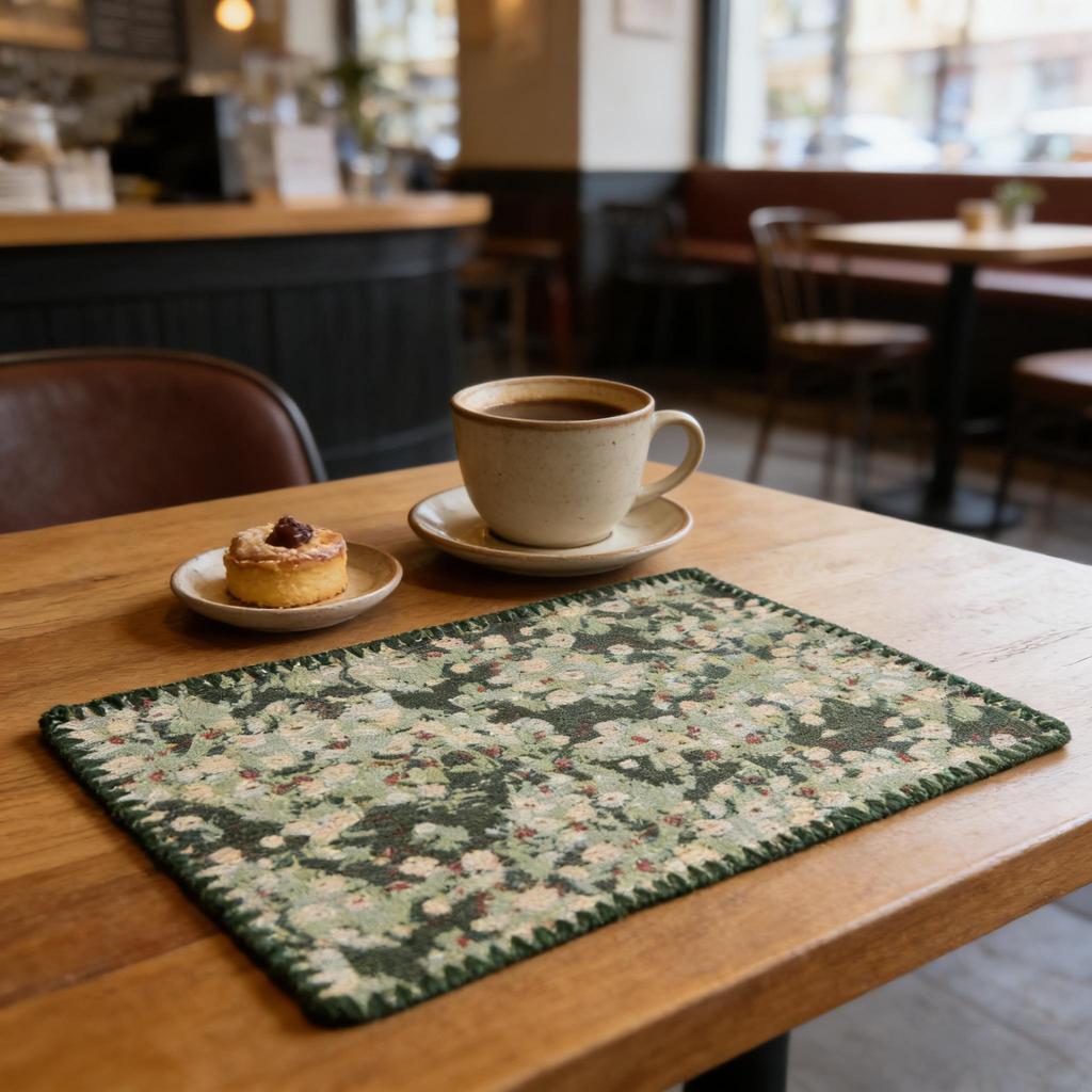 Cotton Linen Placemats Woven Cloth 30x45cm for Dining Table Kitchen Tabletop Place Mats