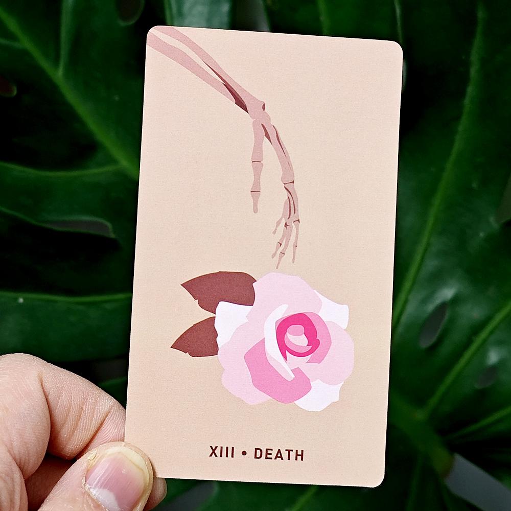 Gentle Heart Tarot 78 Stück rosa Karten bringen die Wahrheiten an die Oberfläche, die Ihnen unbewusst bereits bewusst sind, 10,3 x 6 cm