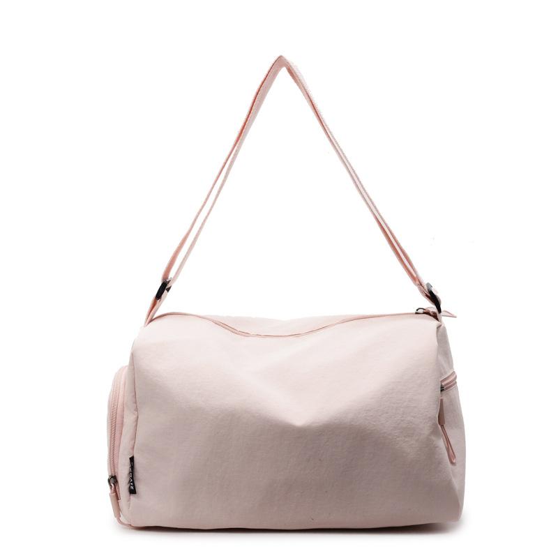 Korean version of casual cloth bag, large-capacity commute to work, shoulder messenger bag, light multi-pocket pillow bag, tote bag.