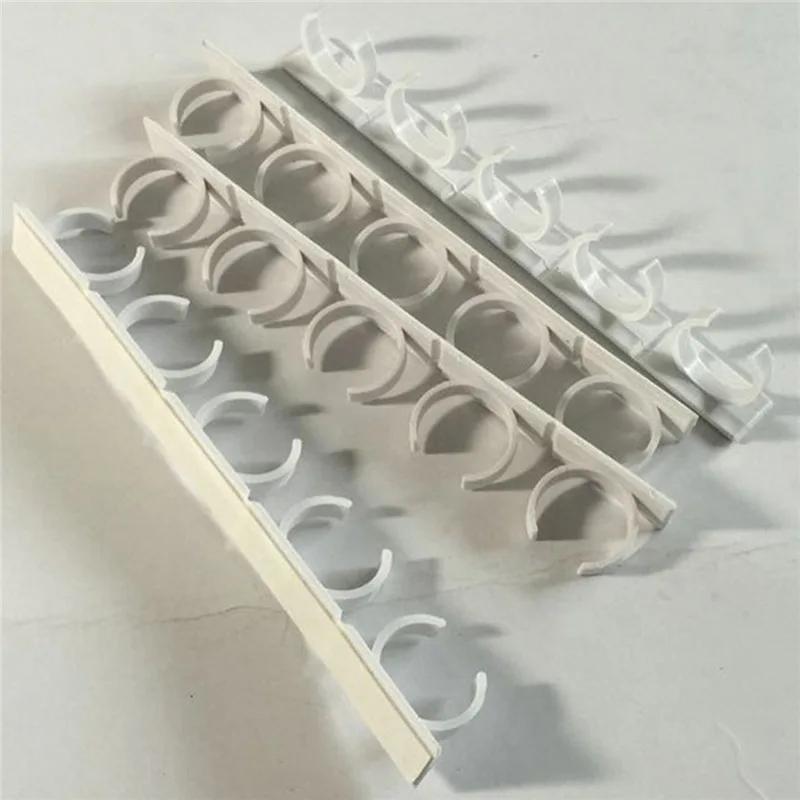 Kitchen Small Accessories 4 Layers Spice Rack Organizer Wall Cabinet Hanging Spice Jars Clip Hooks Set Household Storage Holder