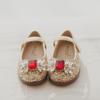 [Babyzzam] Pantofi Fete LED Porori Plat Aurii [Y761A-10013]