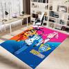 Robotic Safety Heroes Carpet For Playroom Bedroom Living Room Sofa Home Decorkids Game Area Rug Nonslip Floor Mat