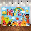S-Super S-Simple Songs Cartoon Photographic Background, Children's Parties Background, Photo Session Sign