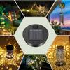 Elegant Solar Lantern Led Light For Outdoor Use With Stylish Hat And Garden Decor