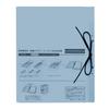 Plus Flat File Expandable String Binding 10 X 10 A4, Spine, Senobas, Type/Replacement Cover, Blue, Pieces, FL-023SH, 89-138