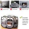 Cat and Dog Delivery Room Pet Octagonal Cage Breathable Fence Pet Tent Foldable Cat and Dog Bed Household Cat Bed Pet Supplies