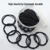 High Elasticity Durable Black Hair Tie – Women's Headwear