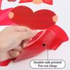 CCINEE Valentine's Day Window Cling,6 Sheet Heart Gnome Elf Window Sticker Decals for St. Valentine's Day Wedding Party Home Window Decoration Supply