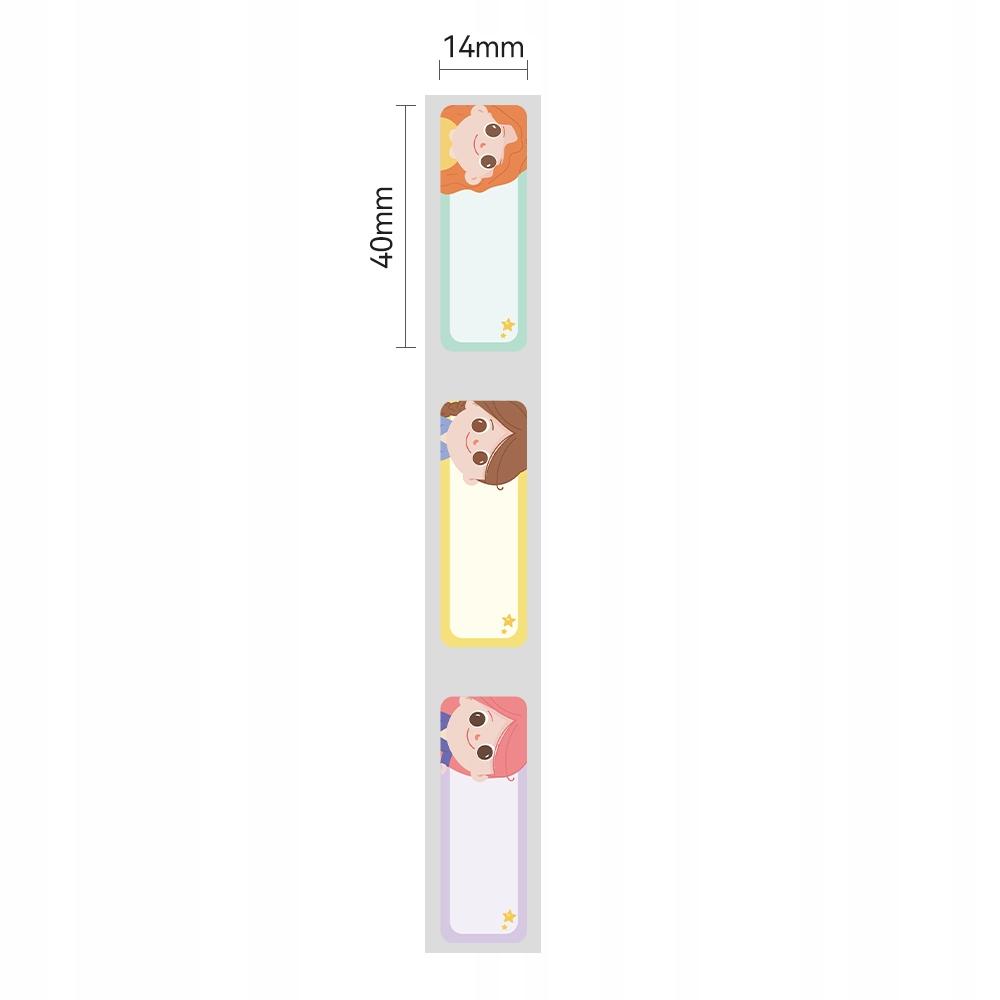 Niimbot Labels Stickers Labels 14X40Mm 155Pcs Faces For D110/D11/D101