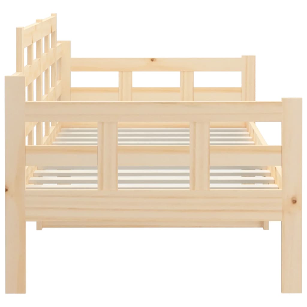 Vidaxl Daybed, Solid Pine Wood, 90X200 Cm
