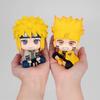 10 cm Naruto Shippuden Figurine Anime Uzumaki Naruto Figurine d'Action Version Q Namikaze Minato/Sasuke Figurine PVC Jouets de Collection