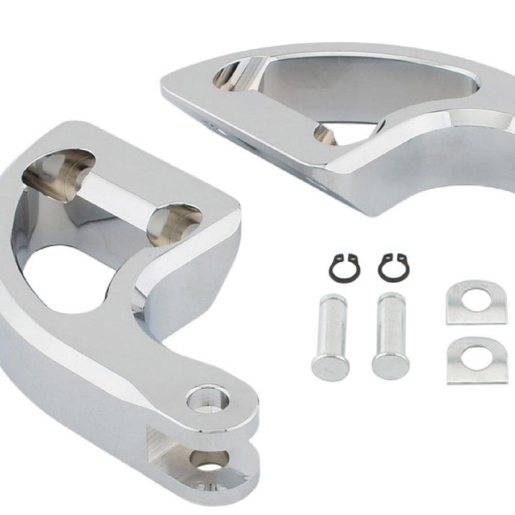Wear Resistant Passenger Peg Brackets Replacement Aluminum Alloy Motorcycle Accessories for Harley VRSCA