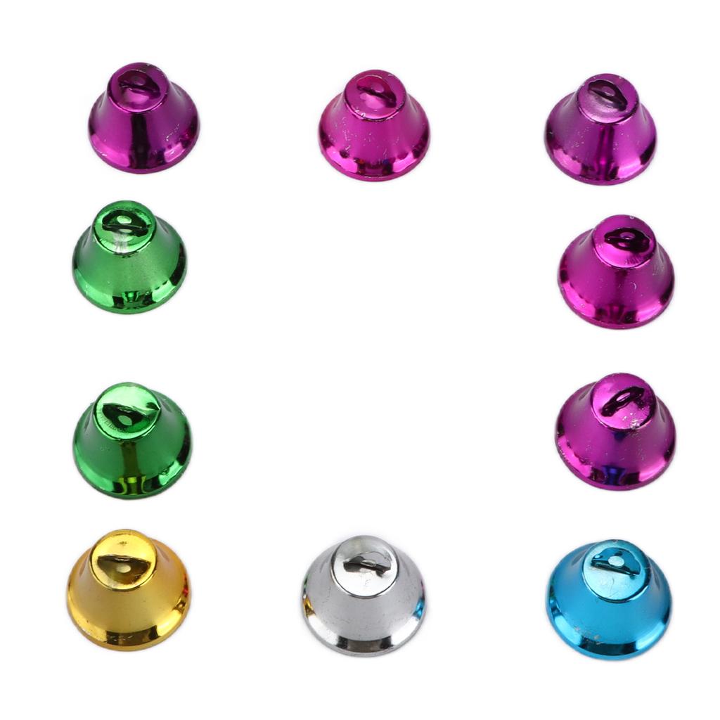 10ks Barevné zvonky Pták DIY Příslušenství Barevné Železné Interaktivní Zvonkové Hračky pro Papoušky3.2CM