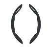 Set of 2 Black Car Steering Wheel Covers for Toyota Excellent Protective Steering Wheel Covers for Toyota Hiace 200 Series GR No Easy Interior Parts
