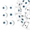 50 pcs Polymer Clay Animal & Fruit Style Mixed Color Flat Round Beads for DIY Bracelet Jewelry