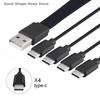 Fast Charging, Multi USB-C Splitter Cable, 4 in 1 for Laptops, Tablets, Huawei PC