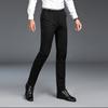Premium Quality Fashion Young Men's Tight Slim Pants Casual Basic Stretched Trousers