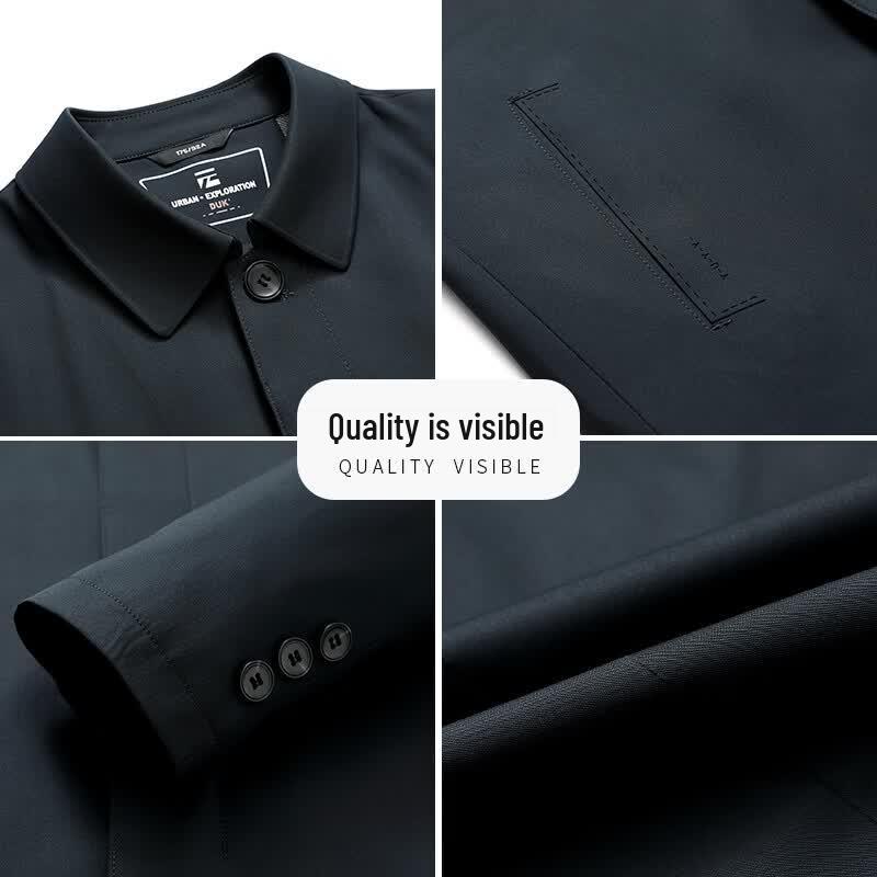 TUCANO Men's Business Casual Mid-Length Jacket