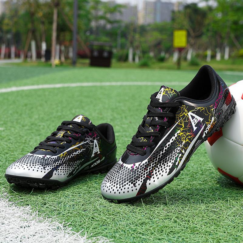 Мужские футбольные бутсы подростковые дышащие футбольные бутсы профессиональная игровая — фото 3