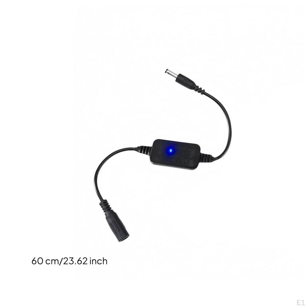 Router Reboot Cable Inline Control Module Internet Device Restart DC Barrel Reset Wire
