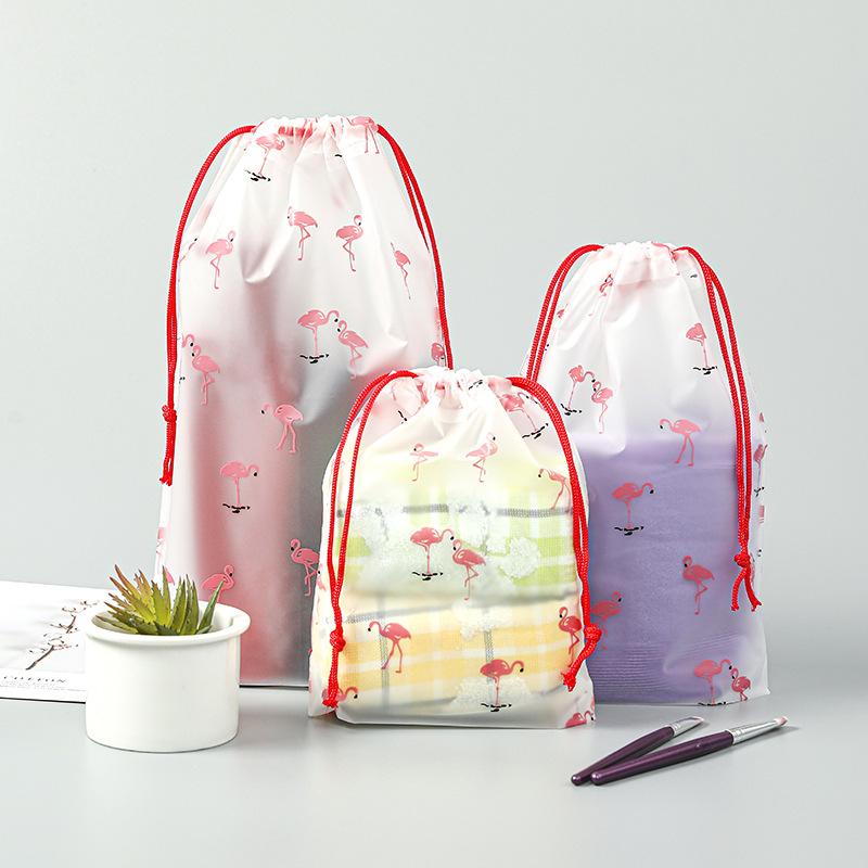3-teilige süße transparente wasserdichte Reise-Kosmetiktasche für Damen Make-up-Etui Bade-Make-up Toilettenartikel-Wasch-Beauty-Kit Aufbewahrungstasche