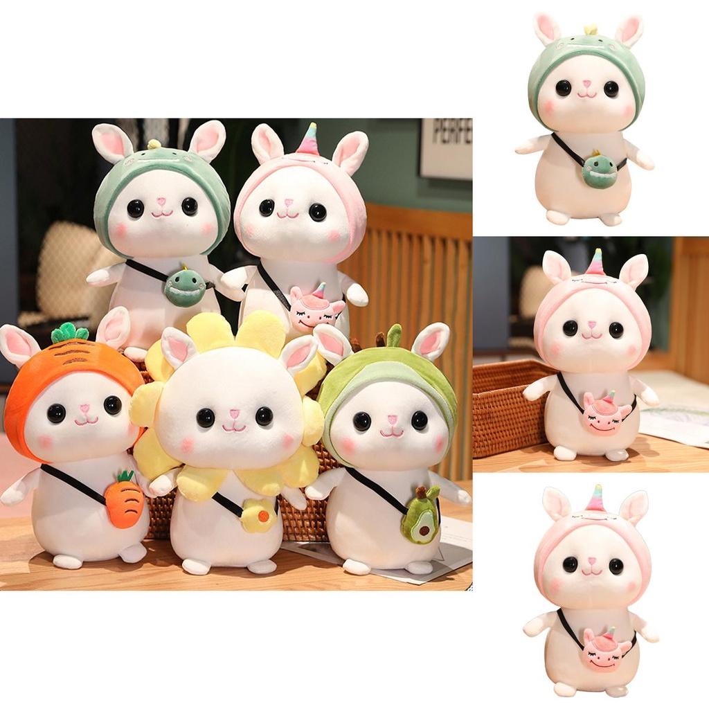 8/15.7in Kaninchen Plüschtiere | Weiche Stofftierpuppen | Kindergeschenk