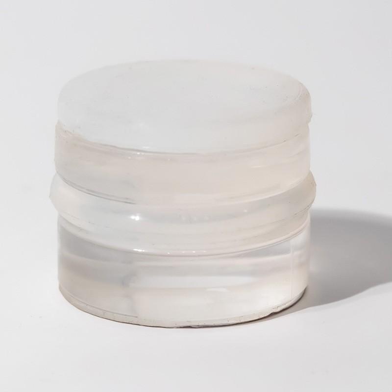 Transparent Silicone Door Stopper No Drill Non Slip Soft Door Buffer Pad for Home Office Rental Apartment Safety