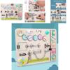 Wooden Lock Picking Busy Board For Toddlers Early Education Learning Toy