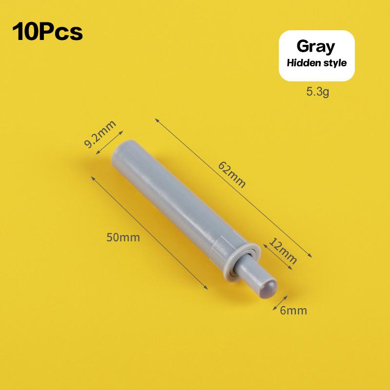 

Practical Furniture Hardware Accessories, 10PCS Soft Close Cabinet Catches Damper Buffers for Door Stop