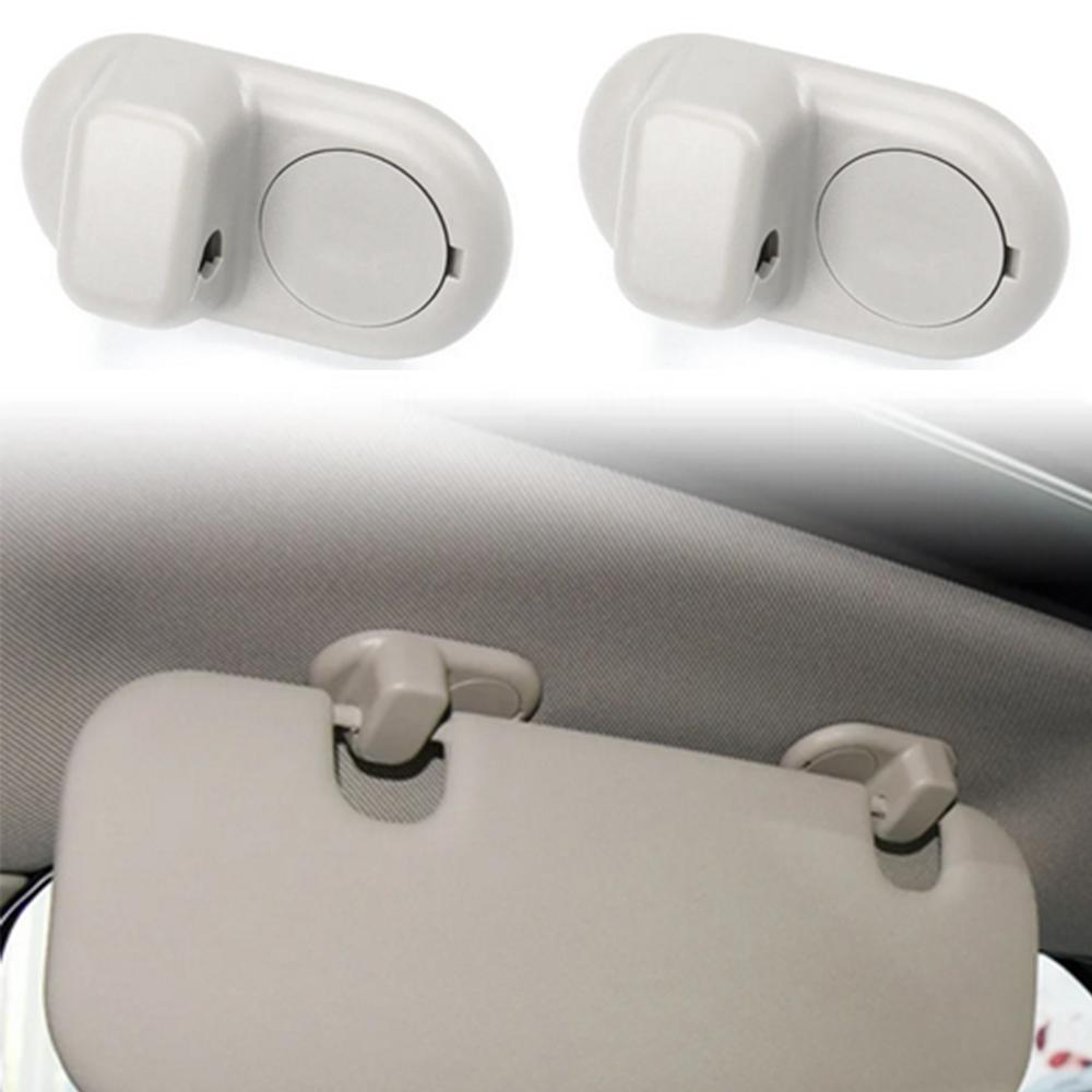 

Pair For BMW Mini F55 F56 F60 Sun Visor Retainer Hook Fastener Clips 51167366935