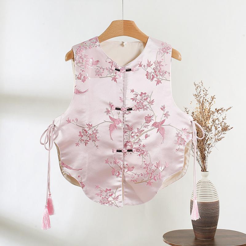 

Жилет женский ранняя весна 2025 новый высококлассный жилет жилет для мамы XXXL [Recommended 138-75kg]