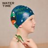 WATERTIME Kinder Wasserdichte Silikon-Badekappe