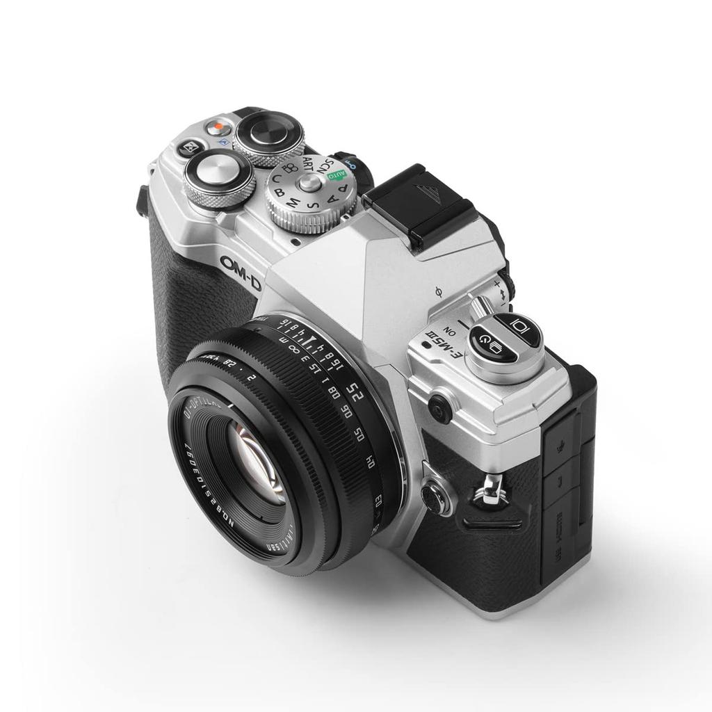 TTArtisan 25mm f/2 C Micro Four Thirds Lens, Black, Meisho Optical (2-Year Warranty) (Official Japanese Product)