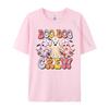 Groovy Boo Boo Crew Nurse Funny Ghost Halloween Nurse Casual 3D Printed T-Shirt for Men Pure Cotton Tops Shirts Funny Tee