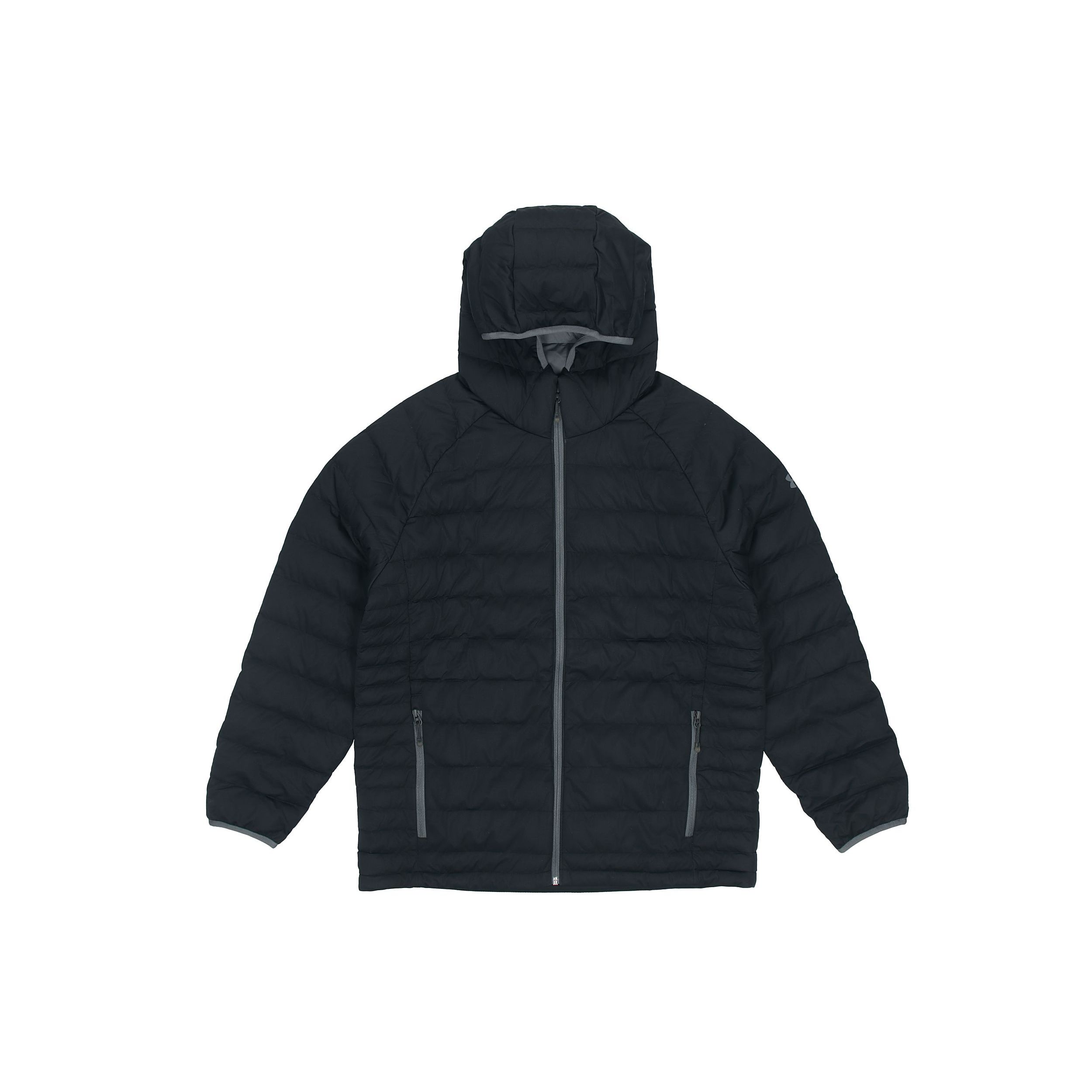Under Armour Packable Stretch Warm Hooded Down Jacket Men Black 1355858-001 S