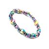 Black Titanium-Germanium Beaded Bracelet for Men & Women - Stylish European & American Design