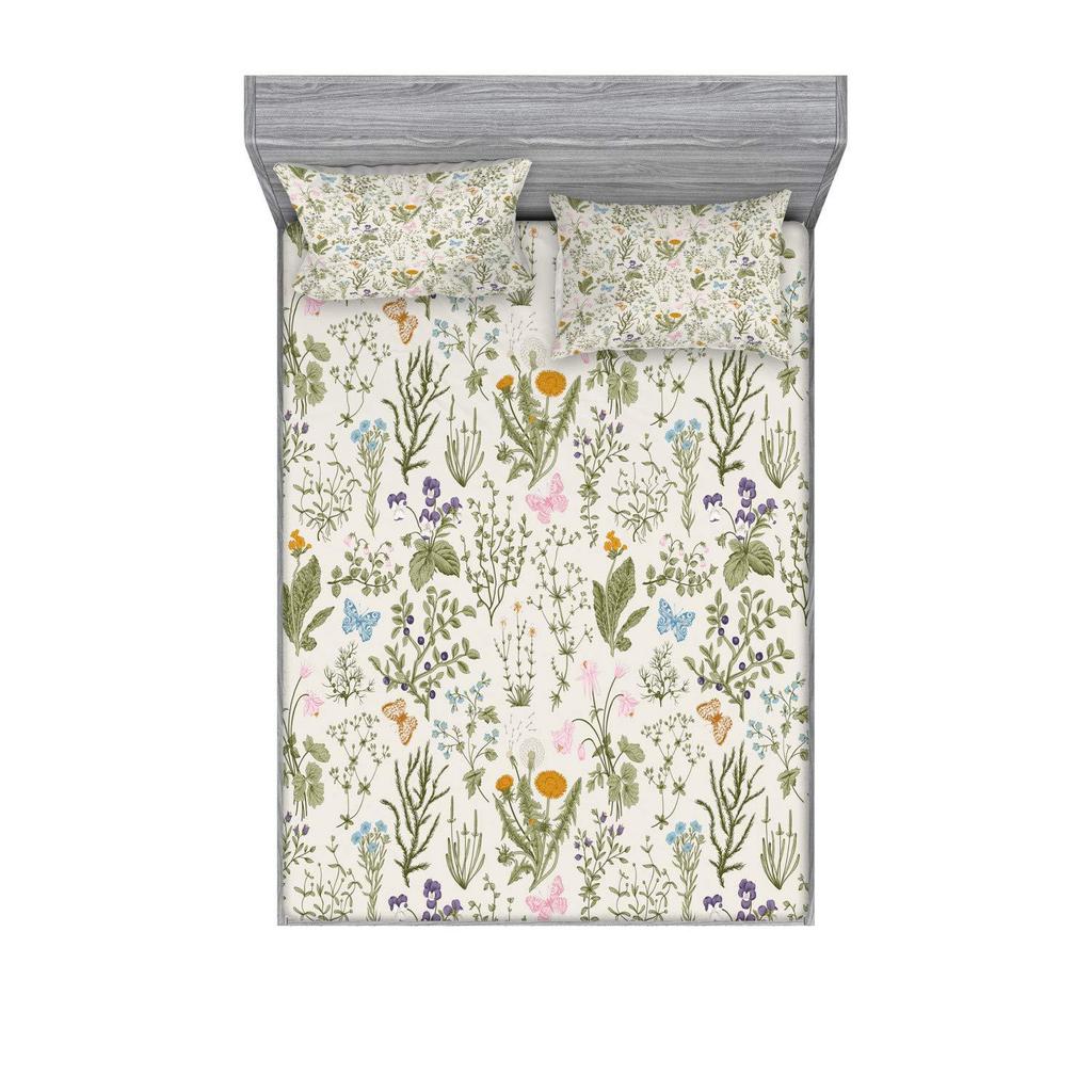 Kosmische Milchstraße Muster Spannbettlaken Dreiteilig Digitaldruck Bettwäsche Spannbettlaken Dreiteiliges Laken Kinder Erwachsene