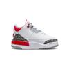 Air Jordan 3 Retro TD Fire Red 2022 Baby Sneakers White Cement-Grey Black DM0968-160