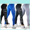 Leggings da Donna con Stampa di Lettere a Vita Alta con Elasticità e Design Push-Up per Fitness e Corsa