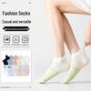 Women's Summer Breathable Anti-Slip Athletic Ankle Socks for Running & Badminton