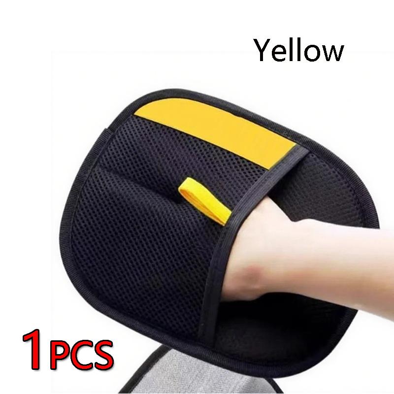 Pet Hair Removal Tool Reusable Static Removal Gloves Deshedding Brush Glove for Dog Cat Double-Sided Fur Hair Cleaning Gloves
