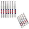 12pcs/set White Waterproof Rubber Permanent Paint Marker Pen Car Tyre Tread Environmental Tire Painting