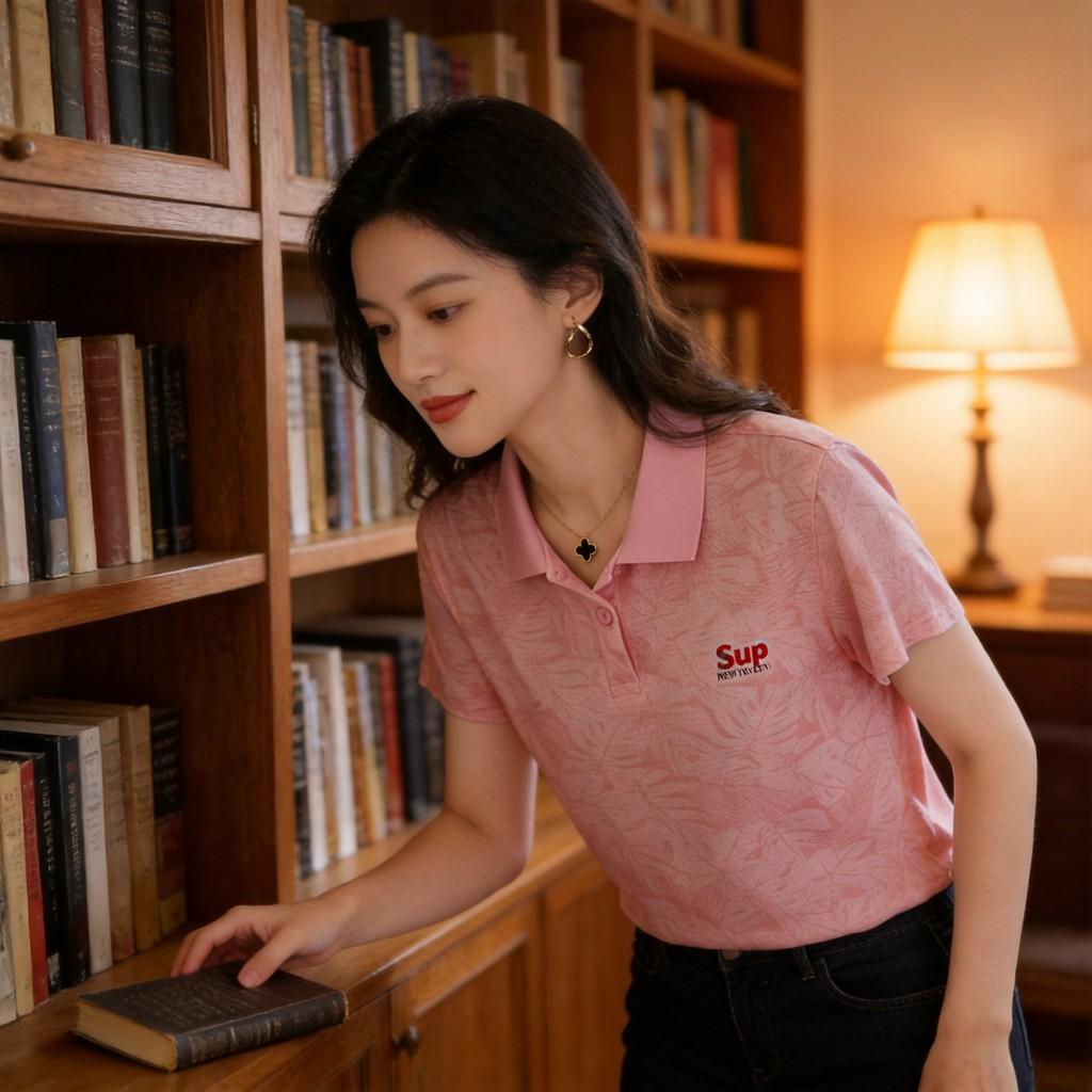 Casual Polo T Shirt With Letter Print For Women Summer Comfort Fit