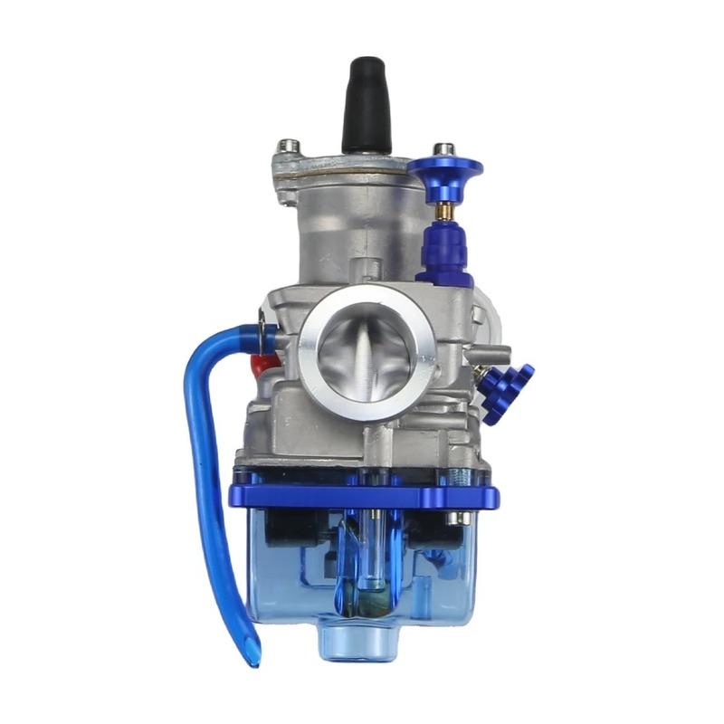 Universal Racing Carburetor With Power Jet For KEIHIN KOSO OKO PWK 24 26 28 30 32 34mm Blue Bowl 2T 4T Scooter ATV Dirt Bike