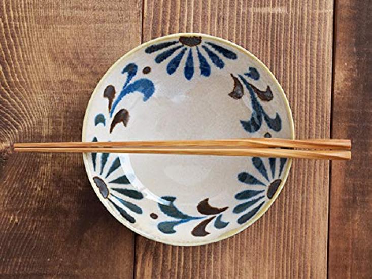 Tableware East Simmered Food Ryukyu Leaf Japanese Medium Cafe Tableware Bowl, 14cm, Design, Tableware, Bowl, Plate,